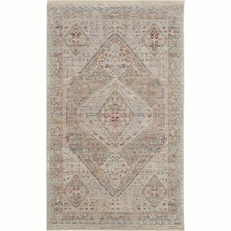 Nourison Enchanting Home Persian Indoor Area Rug Beige/Grey 3' x 5'