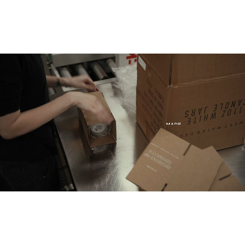 Sweet Water Decor Widlflowers and Salt 9oz Clear Jar Soy Candle