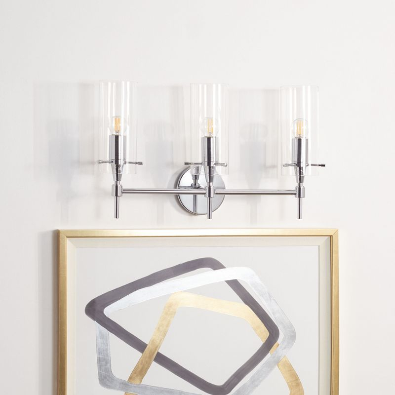 Norala Vanity Sconce - SCN5001 - Chrome - Safavieh
