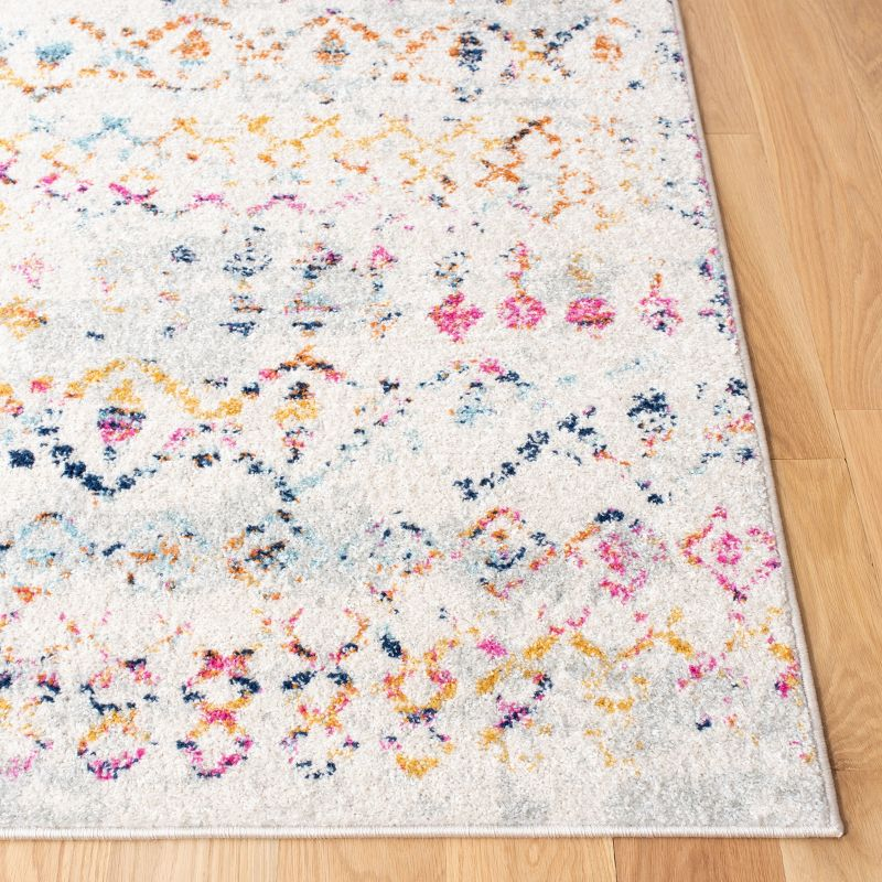 Tulum TUL240 Power Loomed Indoor Area Rug - Ivory/Gold - 8'x10' - Safavieh
