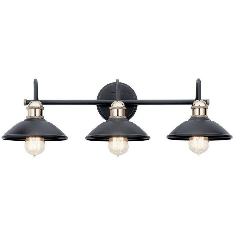 Kichler Lighting Clyde 3 - Light Vanity in  Black
