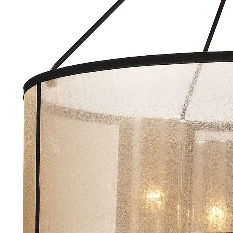 Elk Home Diffusion 4 - Light Chandelier in  Oil Rubbed Bronze