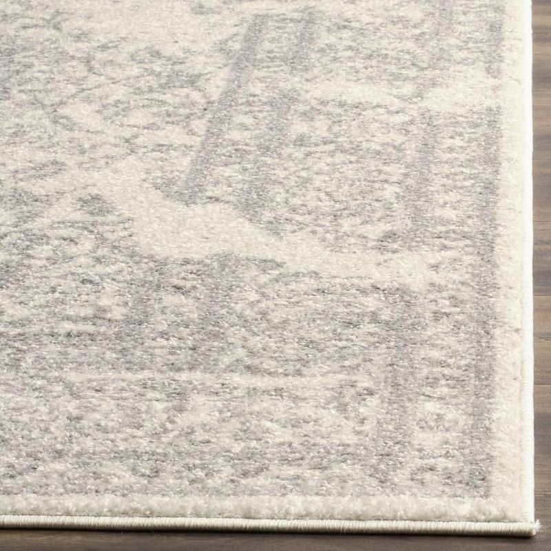 Adirondack ADR101 Power Loomed Area Rug - Ivory/Silver - 10'x14' - Safavieh.