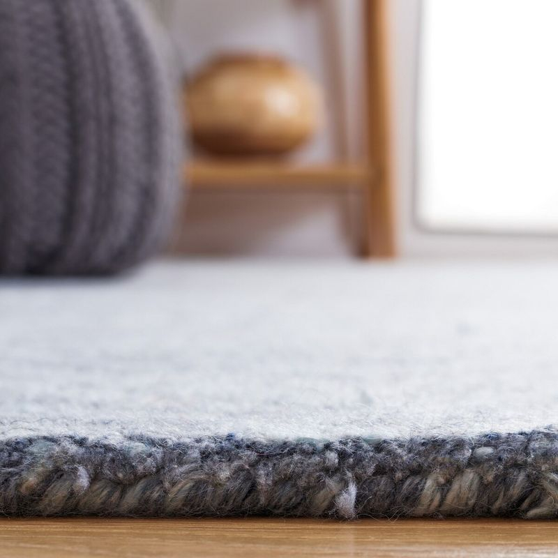 Abstract ABT146 Handmade Indoor Accent Rug - Blue - 3'x5' - Safavieh