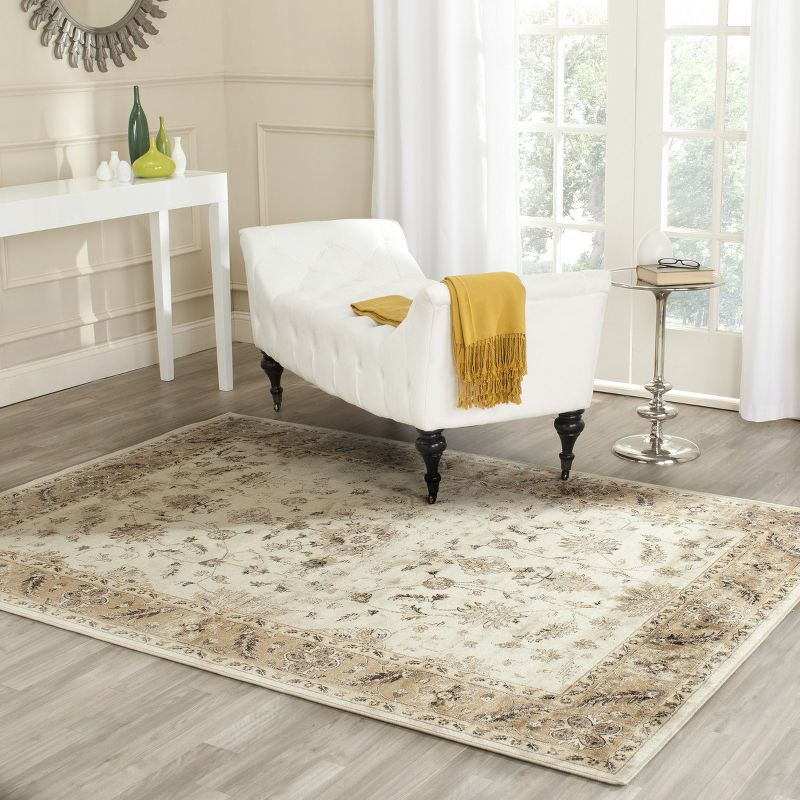 Vintage VTG168 Power Loomed Indoor Accent Rug - Stone/Caramel - 3'3"x5'7" - Safavieh.