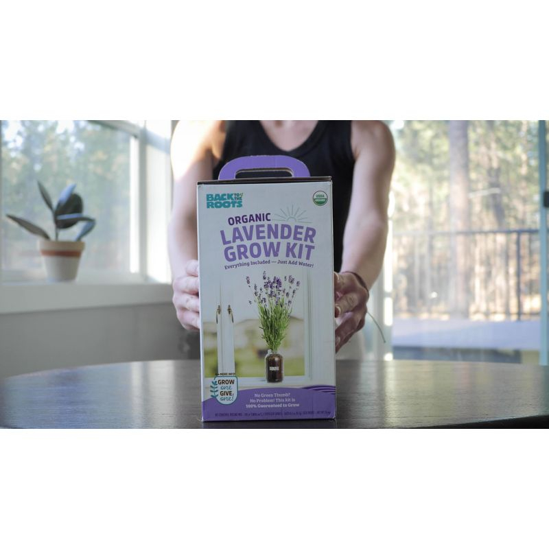 Back to the Roots Organic Lavender Grow Kit
