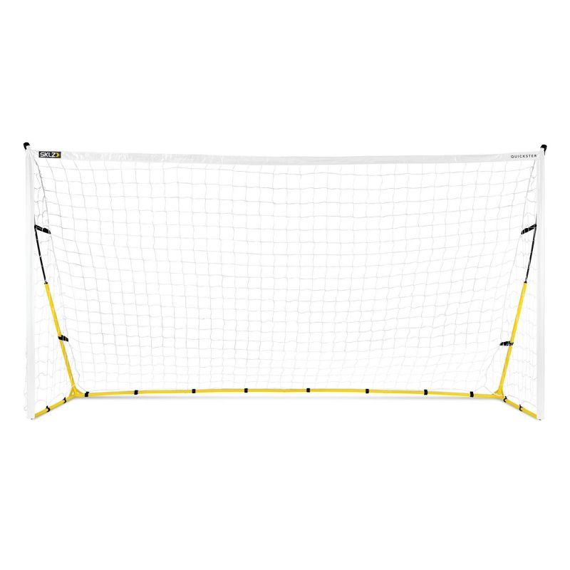 SKLZ Quickster 12' x 6' Soccer Goal - Yellow/White