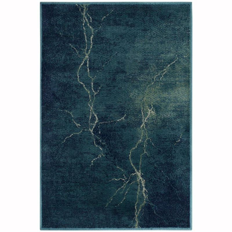 Constellation Vintage CNV748 Loomed Indoor Area Rug - Turquoise/Multi - 2'x3' - Safavieh
