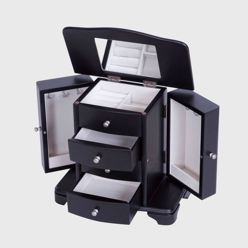Mele Designs Kennedy Women's Wooden Jewelry Box - Java