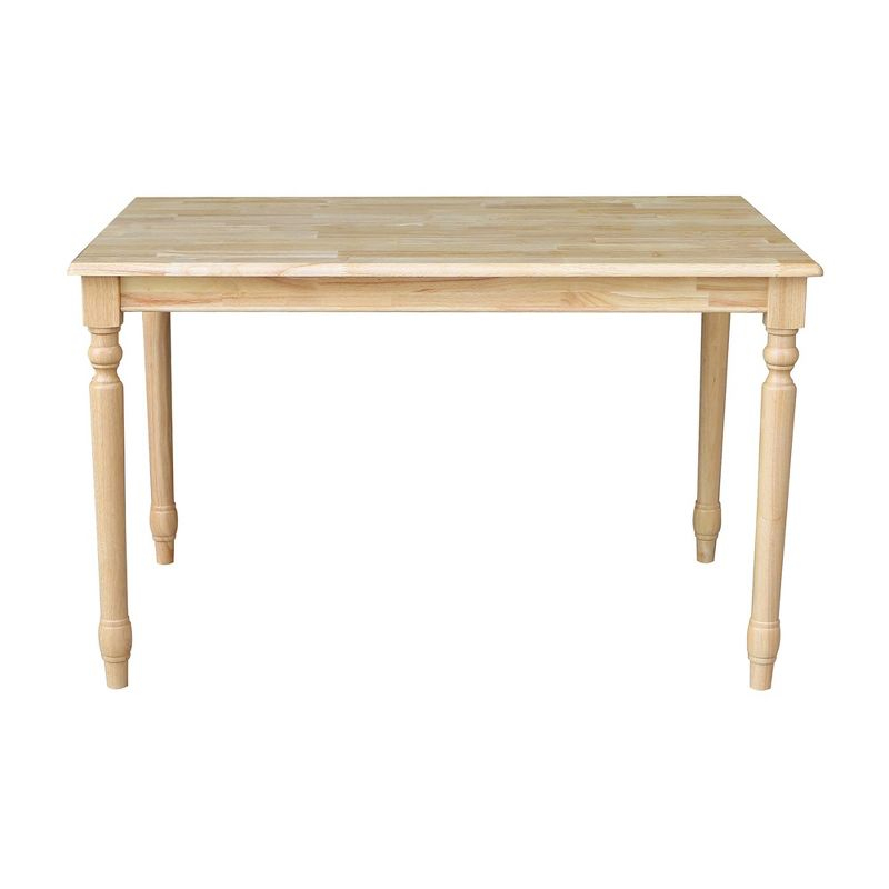 International Concepts 30" X 48"  Solid Wood Top Table