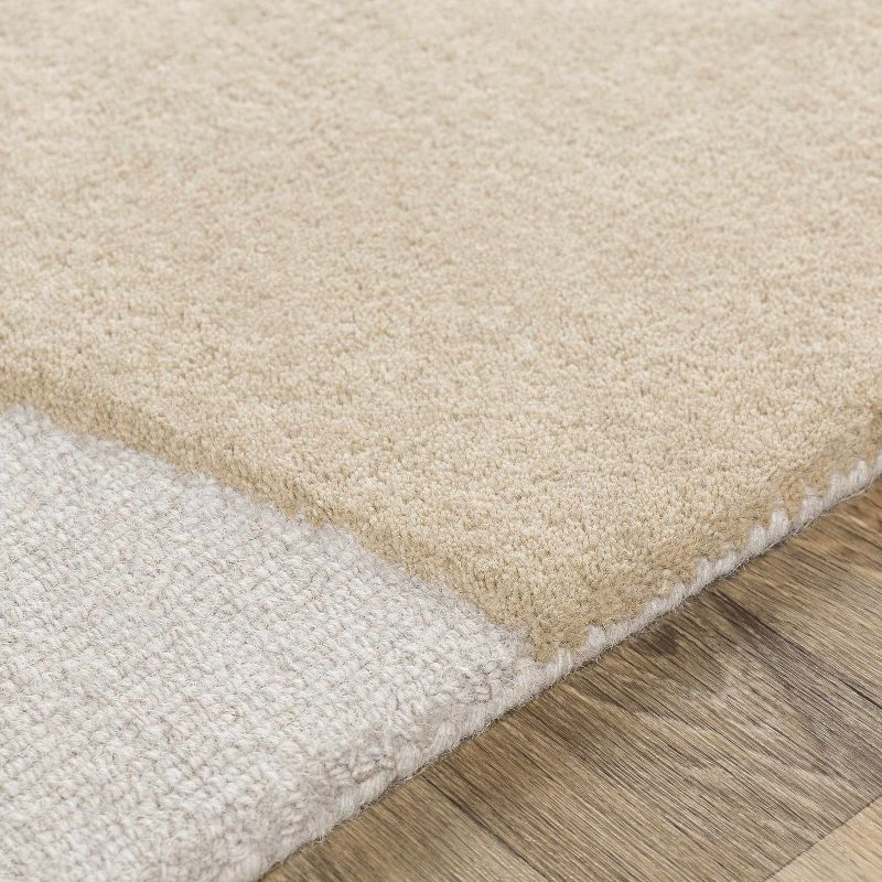 Hauteloom Rectangle Area Rug   Mustard