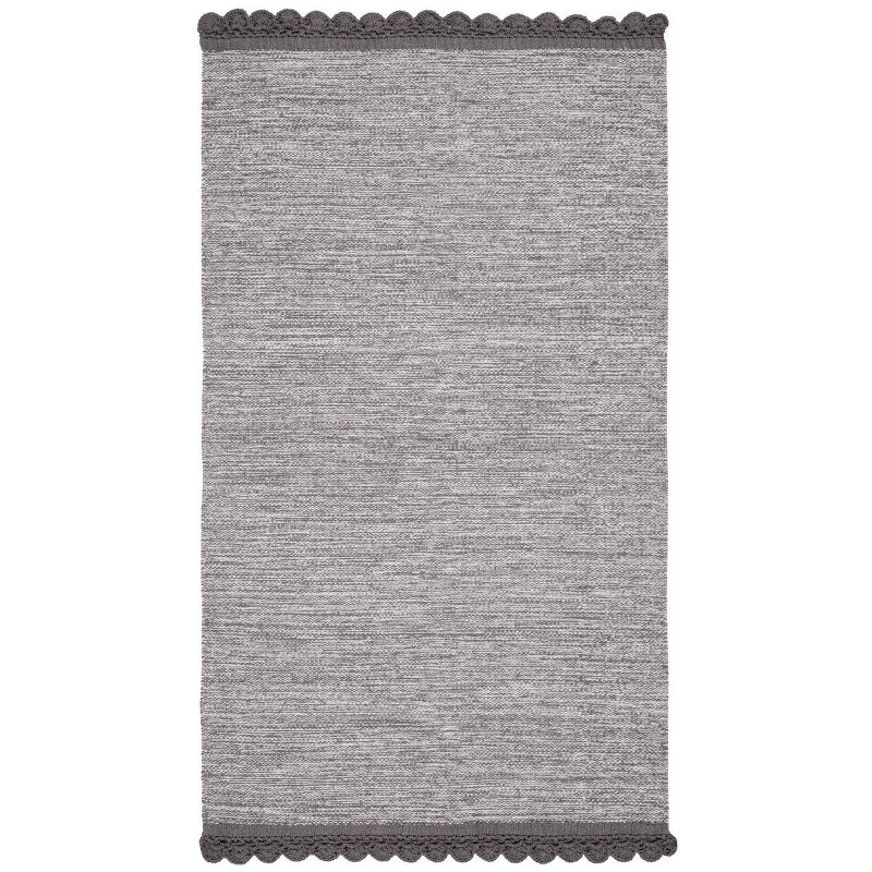 Montauk MTK615 Hand Woven Indoor Accent Rug - Charcoal - 3'x5' - Safavieh