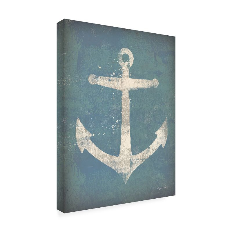 Trademark Fine Art - Ryan Fowler 'Anchor V2' Outdoor Canvas - 35x47