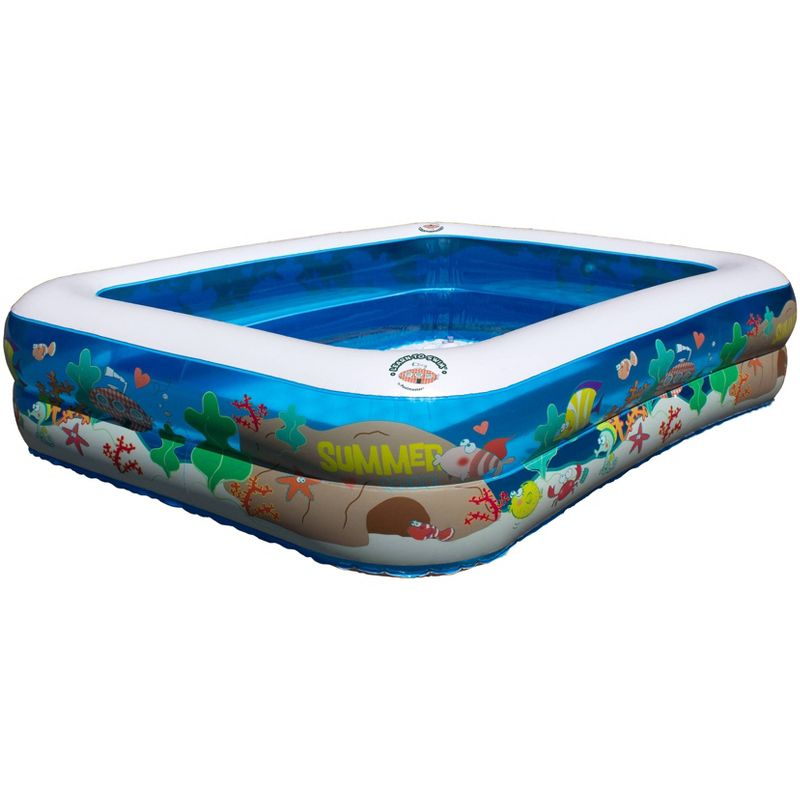 Poolmaster 53" x 16" Inflatable Kiddie Swimming Pool for Big Fun Summer School