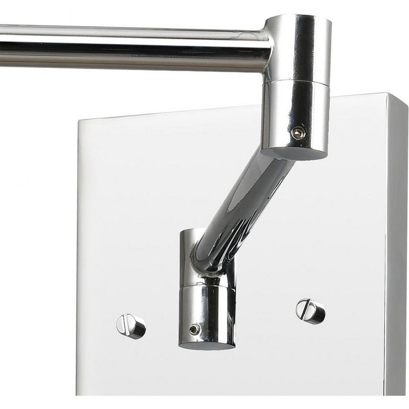 Elk Home Luca 1 - Light Swing Arm Lamp in  Polished Chrome