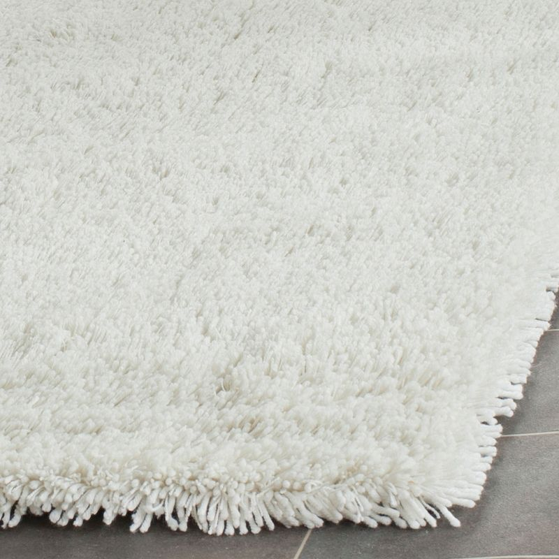 Classic Shag Ultra SG240 Hand Tufted Indoor Area Rug - White - 9'6"x13'6" - Safavieh