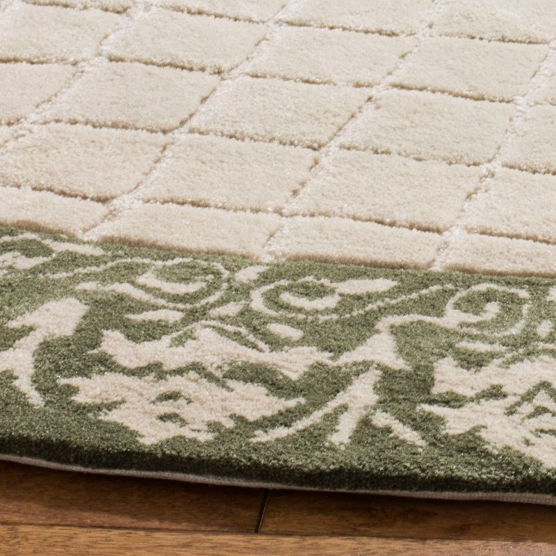 Total Performance Harrison TLP755 Hand Hooked Indoor Area Rug - Ivory/Creme - 6' Round - Safavieh