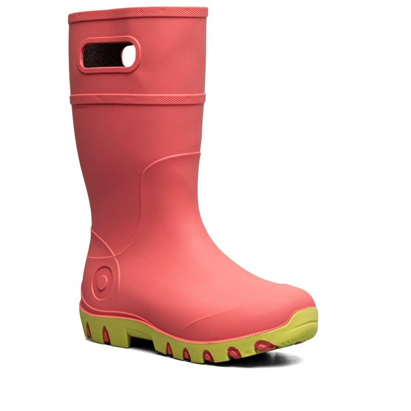 Bogs Footwear Kids Rainboots Essential Rain Tall; Pink; 13 Little Kid M