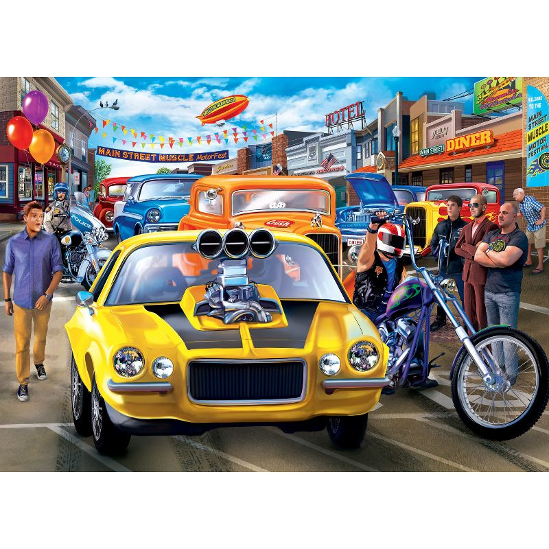 MasterPieces 1000 Piece Jigsaw Puzzle - Main Street Muscle - 19.25"x26.75"