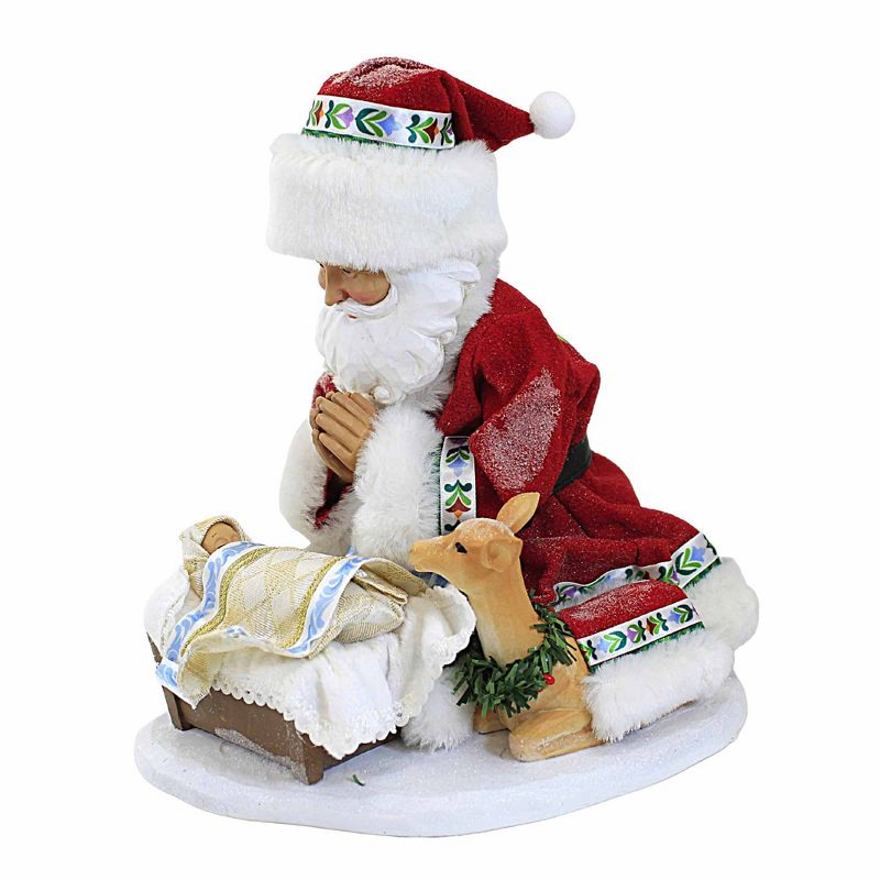 Possible Dreams Jim Shore Wrapped in Love Limited Edition Santa Christmas Figurine 9in H