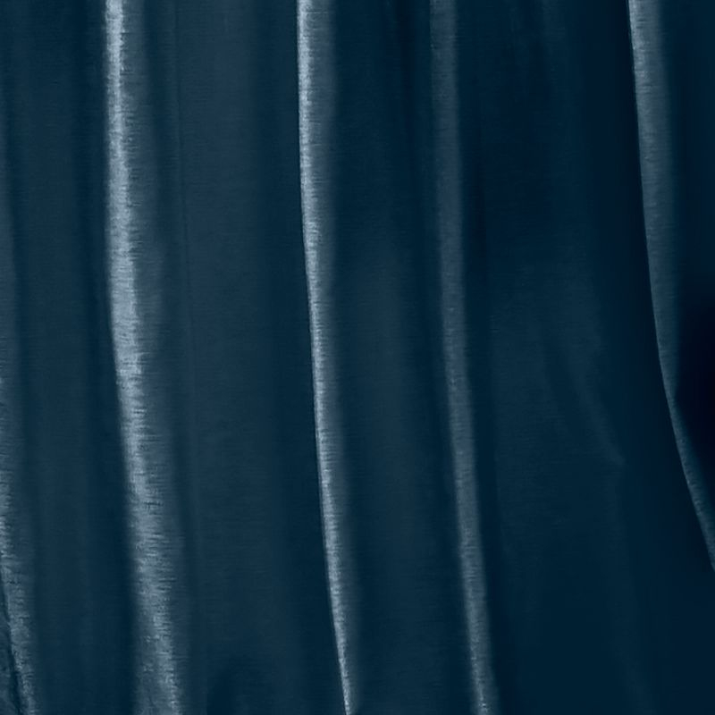 Carnaby Rustic Vogue Distressed Velvet Single Window Curtain Panel - Elrene Home Fashions