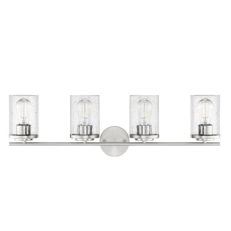 Savoy House Marshall 4 - Light Vanity in  Polished Chrome