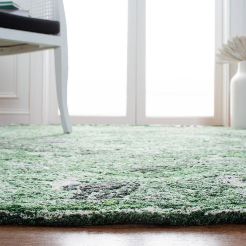 Marquee MRQ110 Hand Tufted Area Rug - Green/Ivory - 8'x10' - Safavieh.