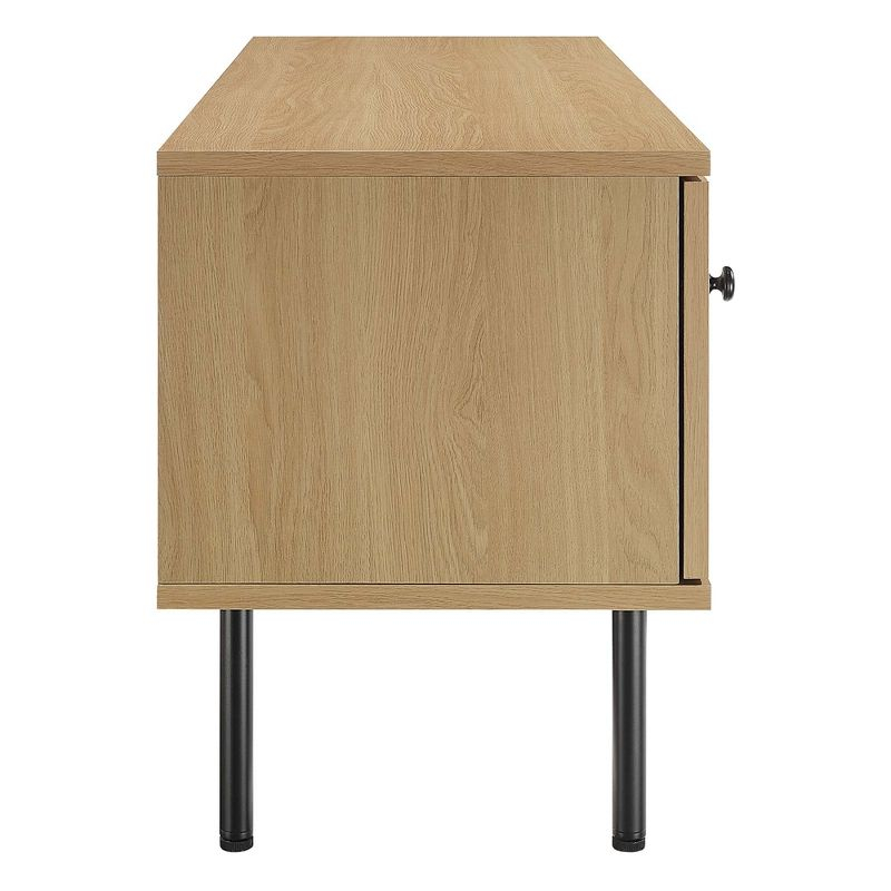 Modway Cambria 47Inch TV Stand – Modern Media Console with Open Storage Shelf and Sleek Profile for Living Room