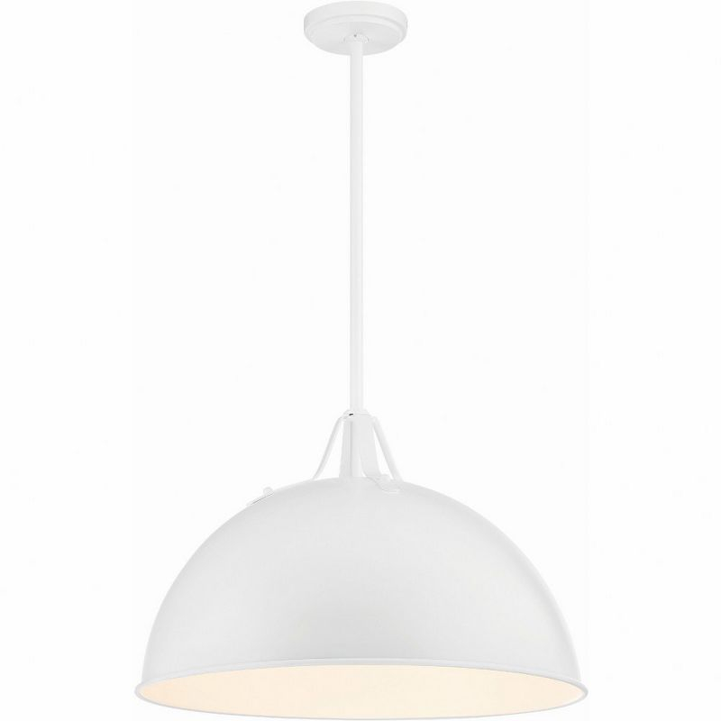Crystorama Lighting Soto 1 - Light Pendant in  White