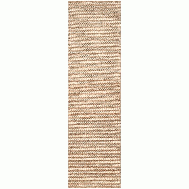 Natural Fiber NF653 Hand Woven Indoor Runner Rug - Natural - 2'3"x10' - Safavieh.