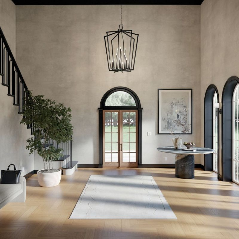 Kichler Lighting Abbotswell 6 - Light Pendant in  Black