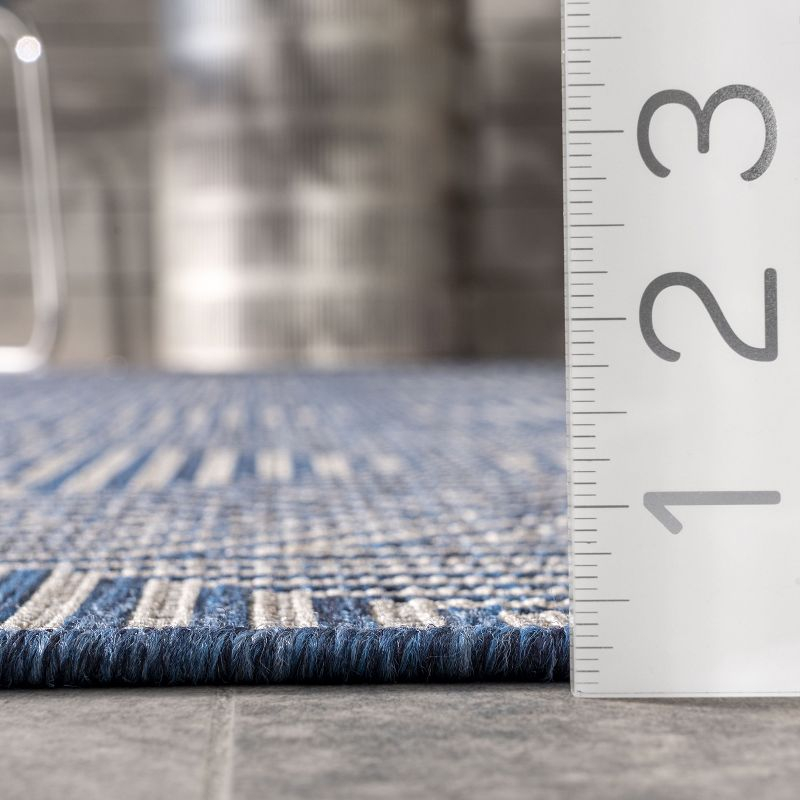 nuLOOM Kelsey Modern Abstract Indoor and Outdoor Area Rug