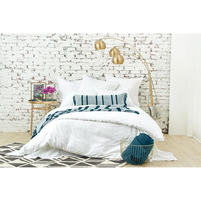carol & frank Graham White Queen Quilt