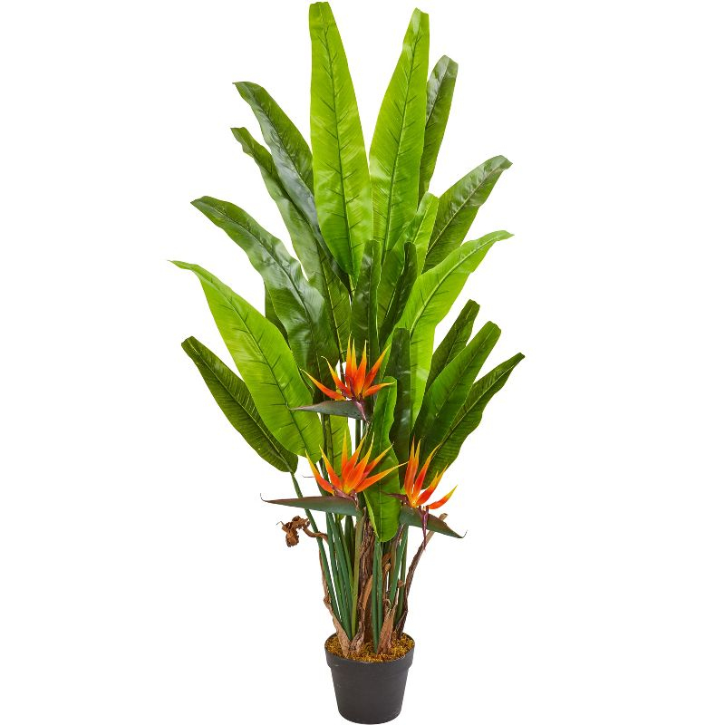 Nearly Natural 4.5-ft Bird of Paradise Artificial Plant