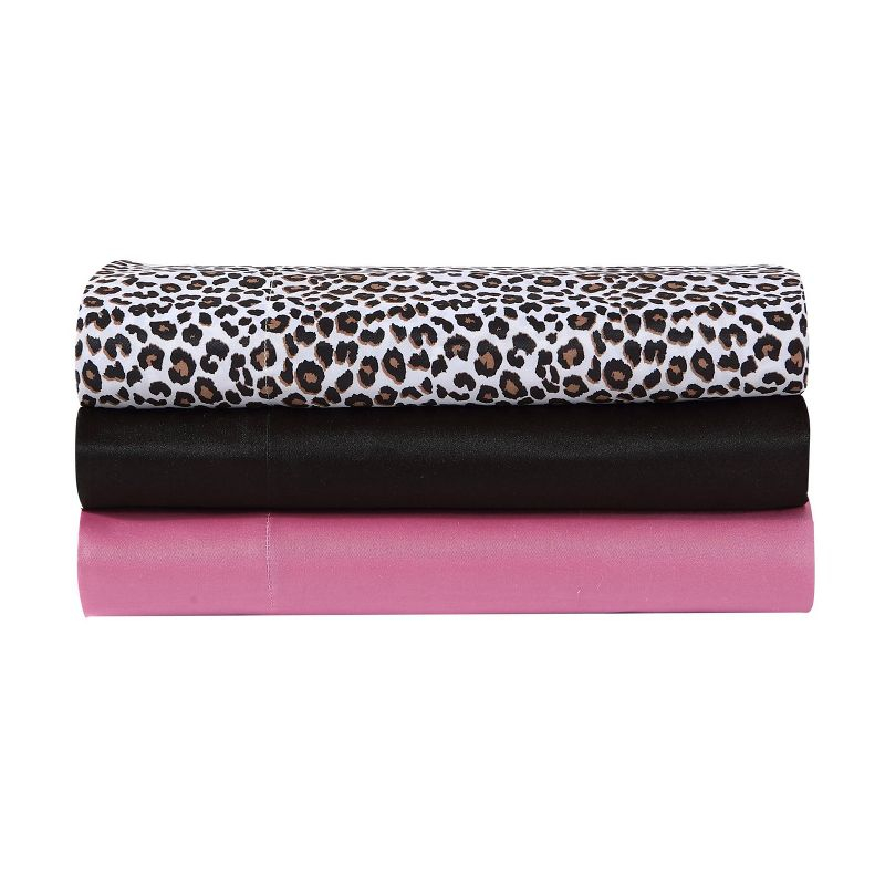 Twin Solid Satin Sheet Set Pink - Betseyville