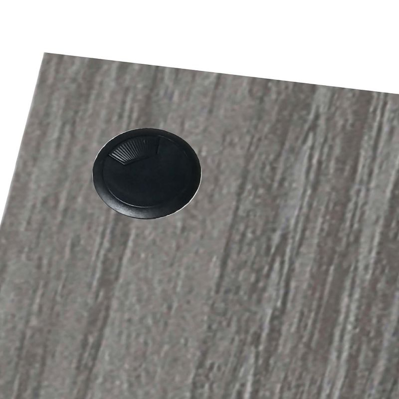 Saint Birch Ansel 56 inches L-Desk with Keyborad Pullout Tray, White