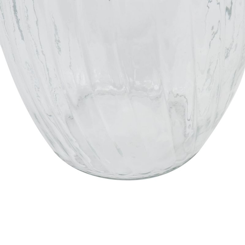 Vickerman 8" Clear Rose Vase. Includes two pieces per set.