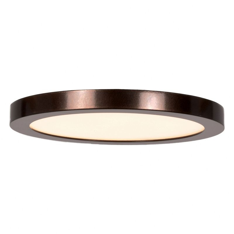 Access Lighting Disc 1 - Light Flush Mount in  Bronze