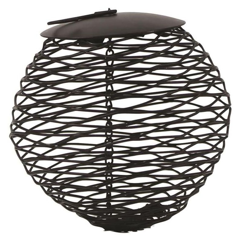 Heath Outdoor Products Birdie Ball Bird Feeder - Black (10" Diameter)