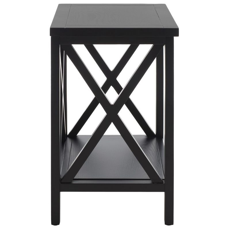 Candace End Table - Black - Safavieh.
