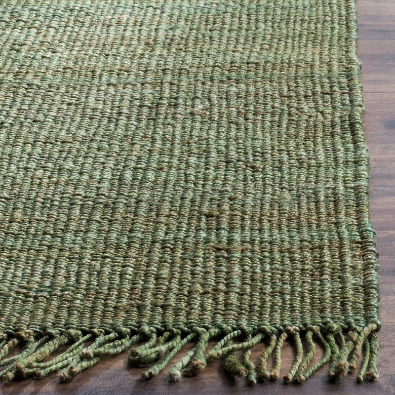 Natural Fiber NF368 Hand Woven Accent Rug - Green - 2'6"x4' - Safavieh.
