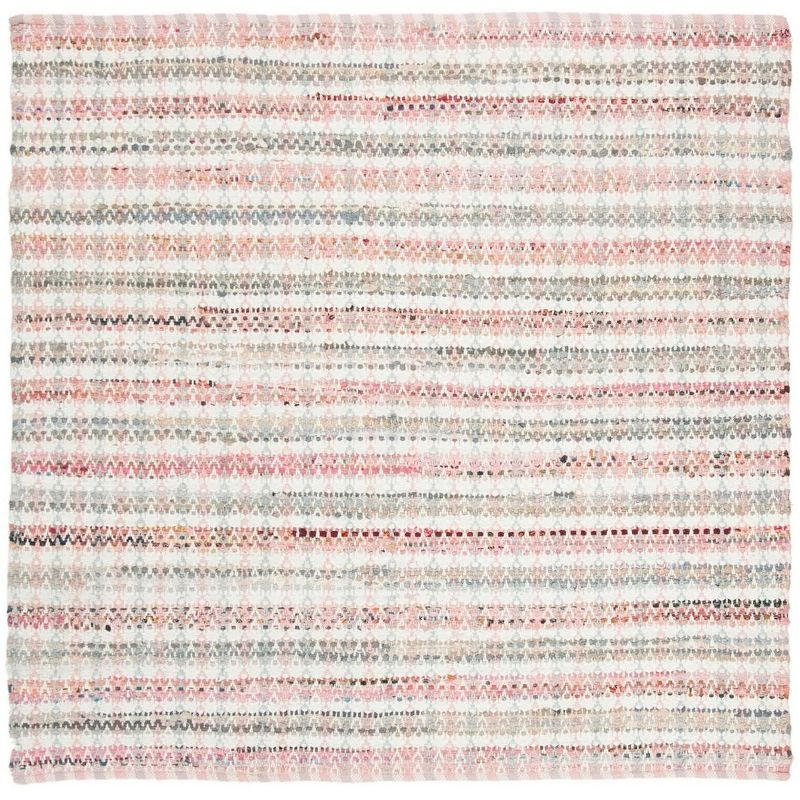 Montauk MTK950 Hand Woven Indoor Area Rug - Pink/Multi - 6'x6' - Safavieh.