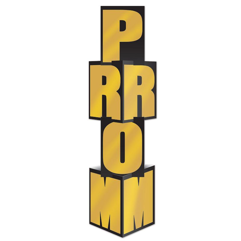 Beistle Foil Prom Column, 3' 9" x 12", (1/Pkg) Multicolored