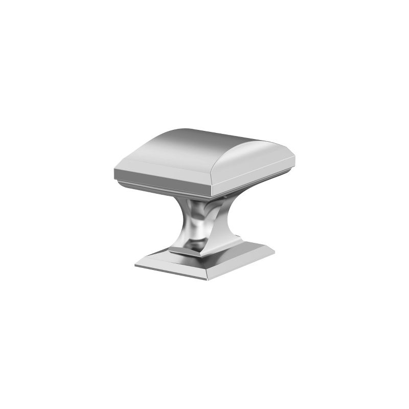 Amerock Candler 1-1/4 inch (32mm) Length Polished Chrome Cabinet Knob