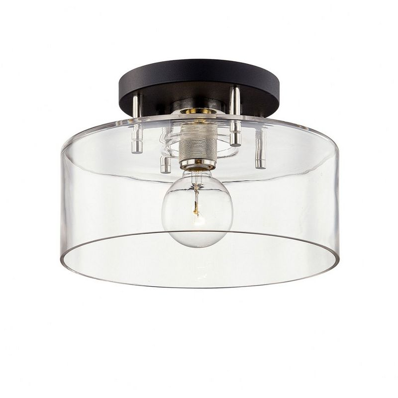 Troy Lighting Bergamot Station 1 Light Semi Flush