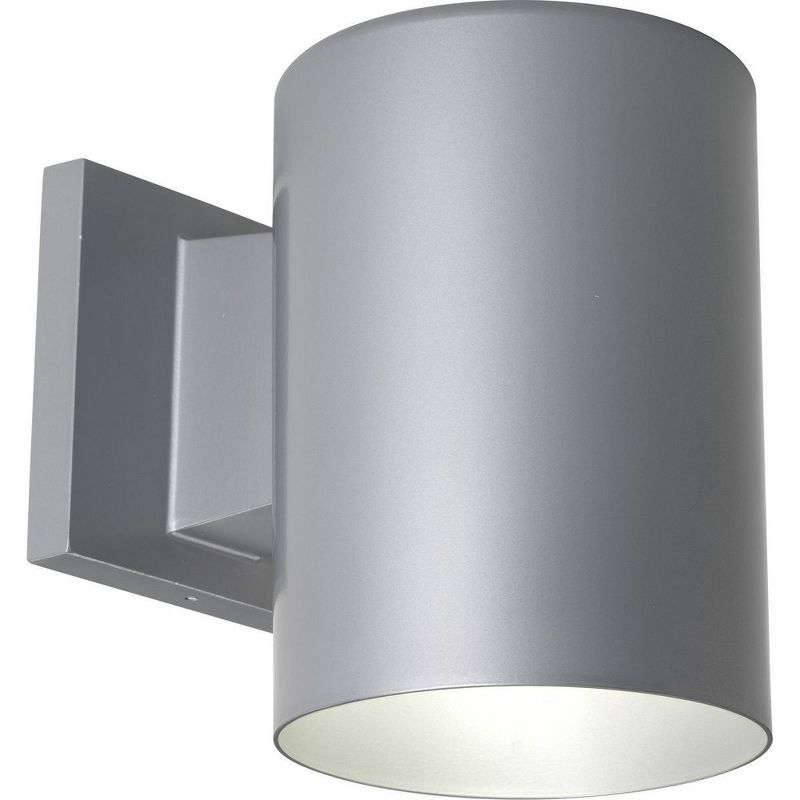 Progress Lighting, Cylinder Collection, 1-Light Wall Sconce, Antique Bronze Finish, Porcelain Shade