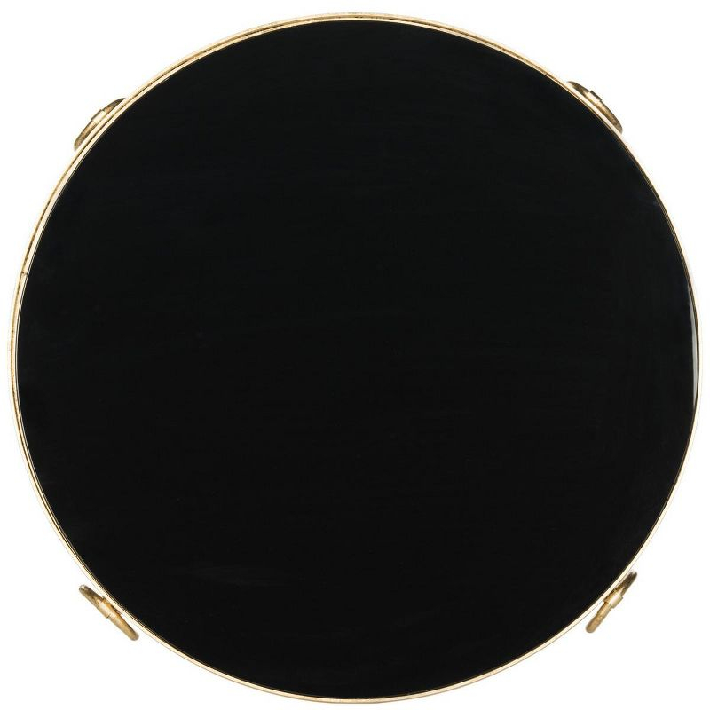 Elisha Accent Table - Gold/Black - Safavieh.