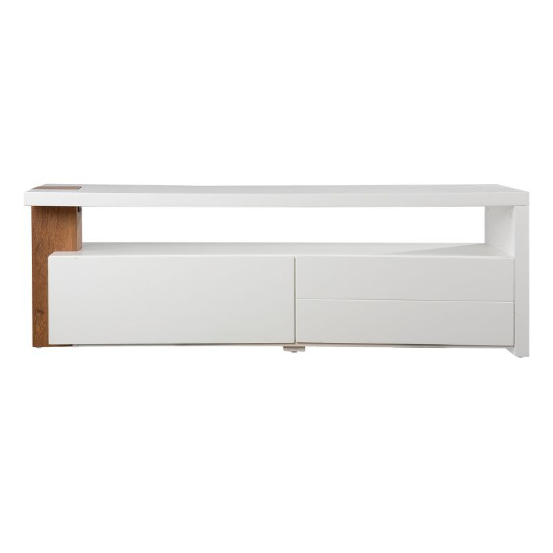 Harliston Contemporary Media Stand w/ Storage - MS1164813 - White - SEI
