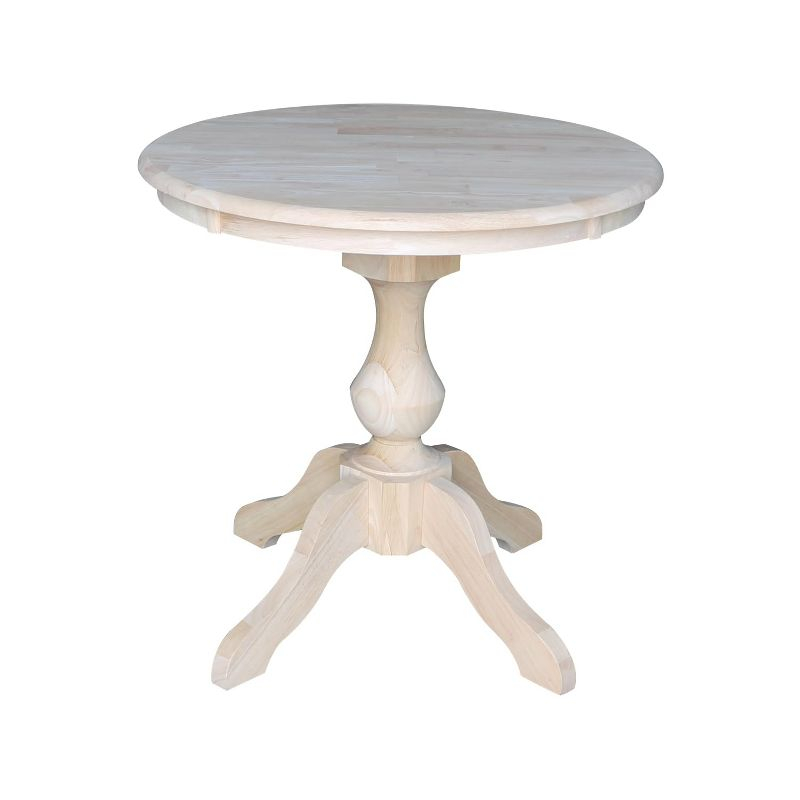 International Concepts 30" Round Top Pedestal Table - 28.9"H