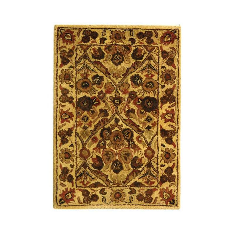 Antiquity AT51 Hand Tufted Indoor Accent Rug - Gold - 2'x3' - Safavieh